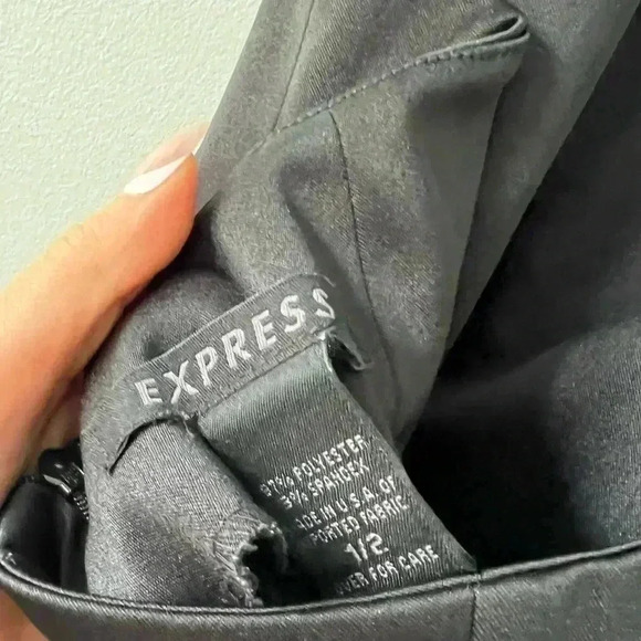 Express black dress with side slit - Picture 3 of 6